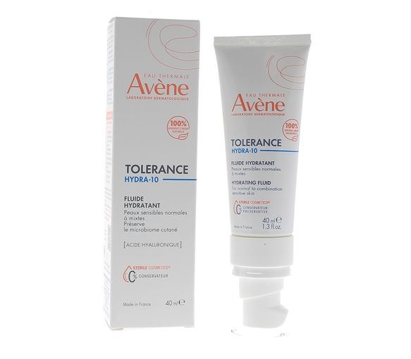 Tolérance Hydra-10 Feuchtigkeitsspendendes Fluid Avène - Tube mit 40 ml - image 1