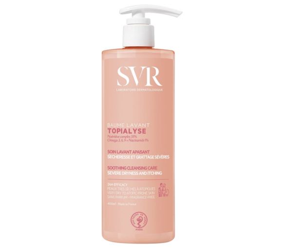 Topialyse Waschbalsam für sehr trockene Haut SVR - Pumpflasche mit 400 ml