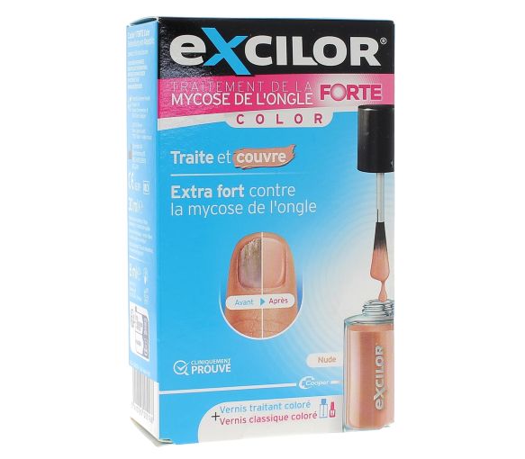Behandlung von Nagelpilz Forte Color nude Excilor - Flasche mit 30 ml - image 1