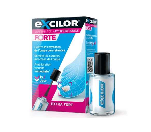 Behandlung von Nagelpilz Forte Excilor - Tube mit 30 ml