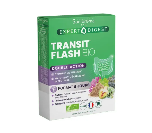 Transit Flash Bio Santarome - Packung mit 15 Tabletten - image 1