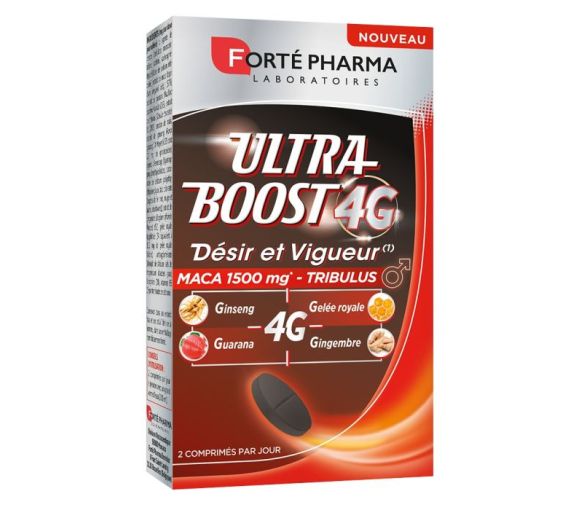 Ultra Boost 4G Wunsch und Vitalität Forté Pharma - Packung mit 30 Tabletten
