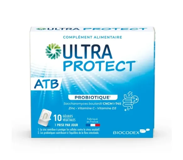 Ultra Protect Biocodex - Packung mit 10 pflanzlichen Kapseln