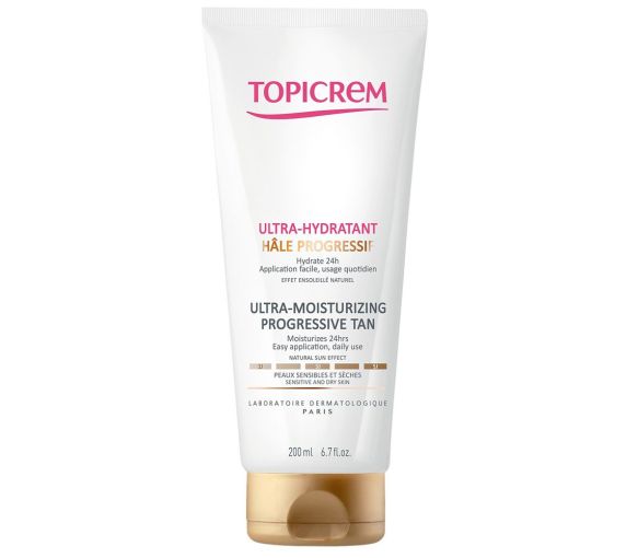 Ultra-feuchtigkeitsspendend, allmählich bräunend Topicrem - Tube mit 200 ml - image 1