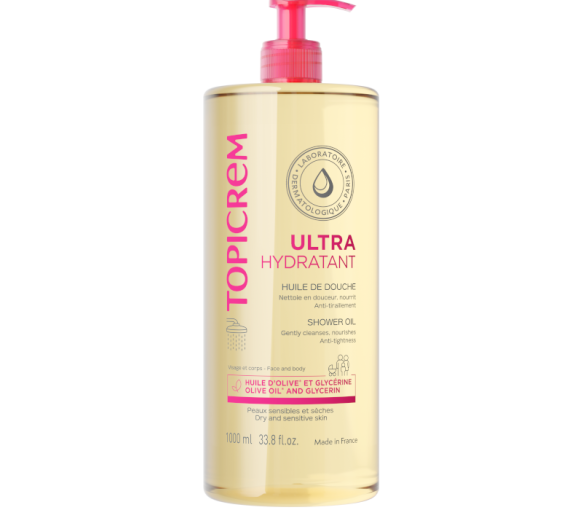 Ultra-feuchtigkeitsspendendes Duschöl Topicrem - Pumpflasche 1 L