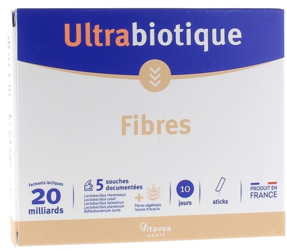 Ultrabiotikum Fasern 10 Tage Nutrisanté - Box mit 10 Sticks