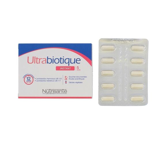 Ultrabiotique Instant Nutrisanté - 10 Kapseln
