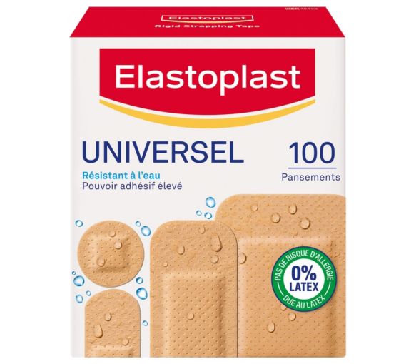 Universelle Pflaster Elastoplast - Schachtel mit 100 Pflastern - image 1