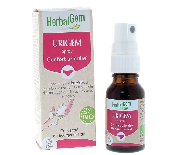 Urigem Bio Harnkomfort Herbalgem - Spray von 15 ml - image 1