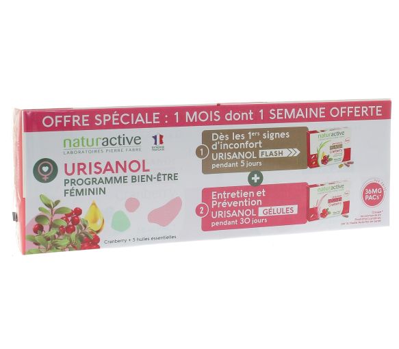Urisanol Frauenwohlfühlprogramm Naturactive - 2 Schachteln - image 1