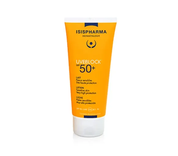 Uveblock SPF50+ Milch sehr hoher Schutz Isispharma - Tube mit 100ml
