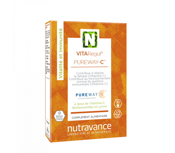 VITARegul Pureway-C Nutravance - Packung mit 30 Tabletten