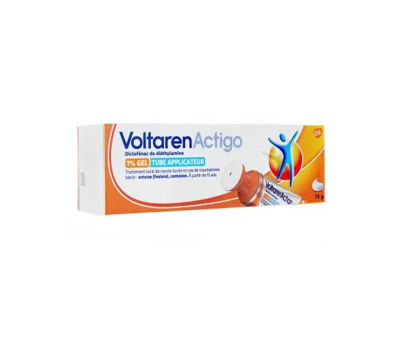 VoltarenActigo 1% Gel - Applikator-Tube mit 75 g - image 1