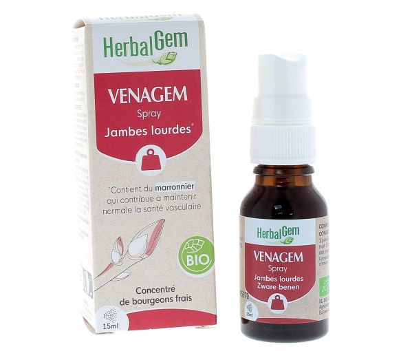 Venagem schwere Beine bio Herbalgem - Spray von 15 ml - image 1
