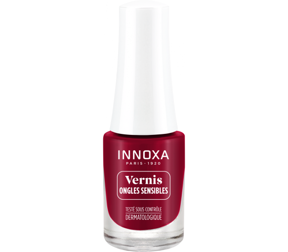 Hypoallergener Nagellack Rot Rot 410 Innoxa - Flasche mit 5 ml