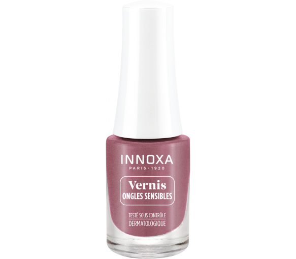 Hypoallergener Nagellack Mauve Irisé 106 Innoxa - Flasche mit 5 ml