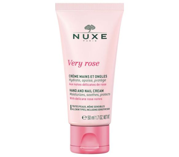Very rose Hand and Nail Cream Nuxe - 50ml tube - image 1