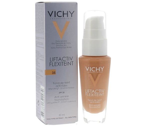 Liftactiv flexiteint Anti-Aging Foundation SPF 20 Shade 35 Medium Sand Vichy - 30 ml Flasche