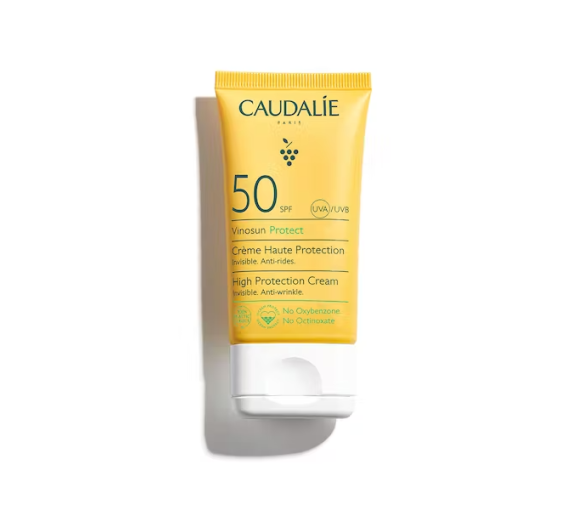 Vinosun Protect Sonnencreme hoher Schutz SPF50 Caudalie - Tube mit 50ml