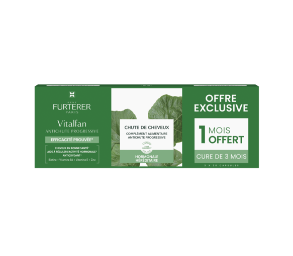 Vitalfan Fortschreitender Haarausfall René Furterer - 3-Monats-Kur, also 1 Monat geschenkt