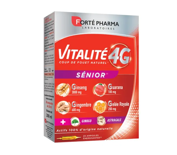 Vitalität 4G Senior Forté Pharma - Packung mit 20 Energieinjektionen - image 1