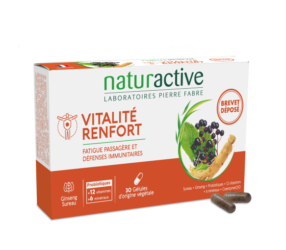 Vitalität Stärkung Naturactive - Packung mit 30 Kapseln - image 1
