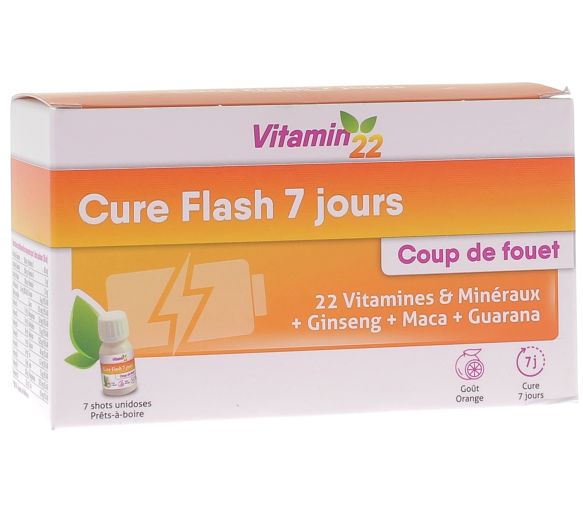 Vitamin 22 Blitzkur 7 Tage Ineldea - Schachtel mit 7 Einzeldosen zu 30 ml - image 1
