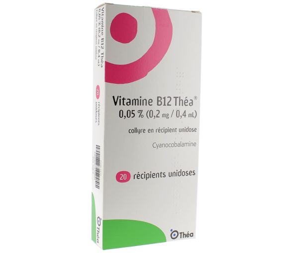 Vitamin B12 Théa Augentropfen - 20 Einzeldosen
