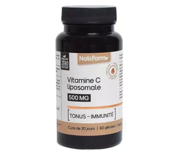 Liposomales Vitamin C Tonus-Immunität Nat&Form - Packung mit 60 Kapseln - image 1
