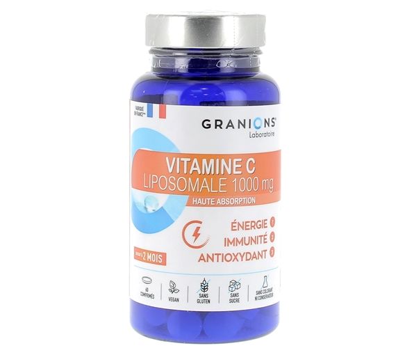 Liposomales Vitamin C 1000mg Granions - Packung mit 60 Tabletten