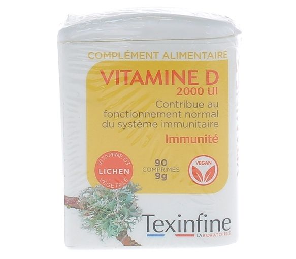 Vitamin D Texinfine - Packung mit 90 Tabletten - image 1