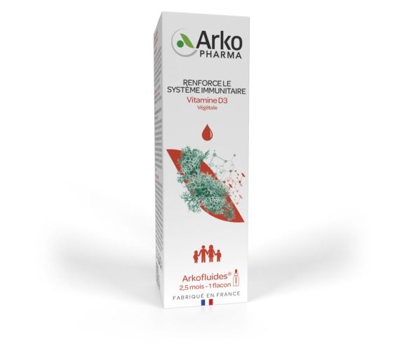 Vitamin D3 pflanzlich Arkopharma - Pipettenflasche 15ml - image 1