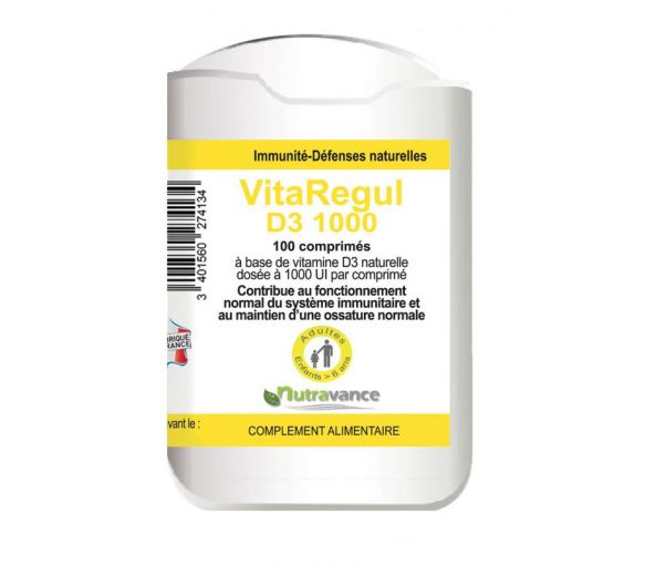 Vitaregul D3 1000 Nutravance - 100 Tabletten
