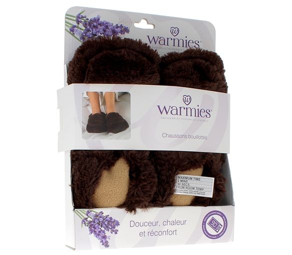 Warmies Mikrowellenfähige Hirse-Kuschelschuhe Soframar - 1 Paar Schuhe