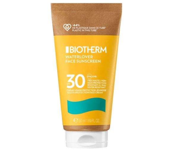 Waterlover Gesichtssonnencreme Jugend-Schutzcreme SPF30 Biotherm - 50 ml Tube - image 1