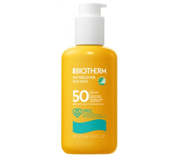 Waterlover Sonnenmilch SPF50 Biotherm - Pumpflasche mit 200 ml - image 1