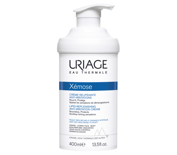 Xémose rückfettende Anti-Irritations-Creme Uriage - Pumpflasche mit 400 ml - image 1