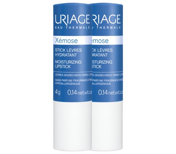 Xémose Lippenbalsam Uriage - 2er-Pack mit 4g Stiften