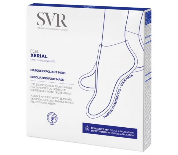 Xerial Peel Fußpeelingmaske SVR - Schachtel mit einer Maske - image 1