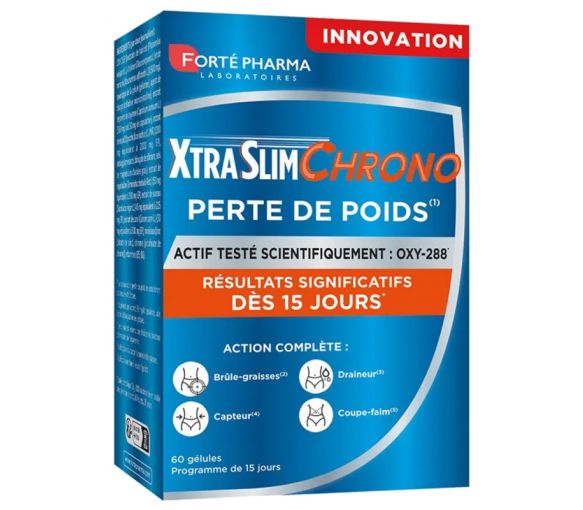 XtraSlim Chrono Gewichtsverlust Forté Pharma - Packung mit 60 Kapseln - image 1