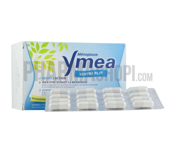 Ymea Menopause flacher Bauch - Packung mit 128 Kapseln