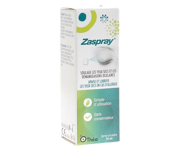 Zaspray beruhigendes und befeuchtendes Augenspray Théa - Flasche mit 10 ml