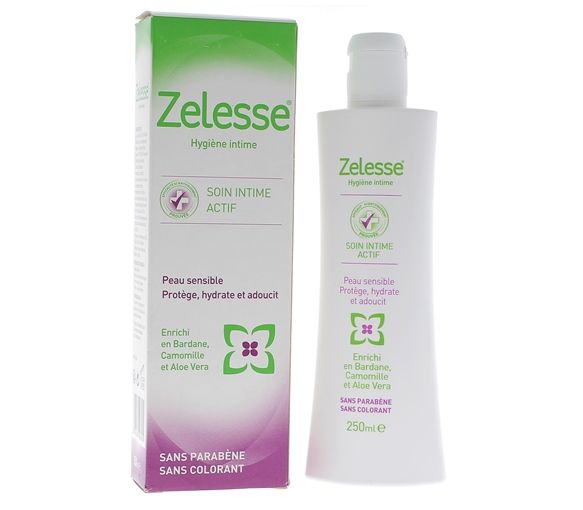 Zelesse aktives Intimpflege - Flasche mit 250 ml