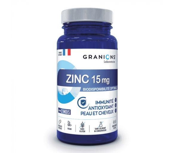 Zink 15mg Granions - Packung mit 60 Kapseln