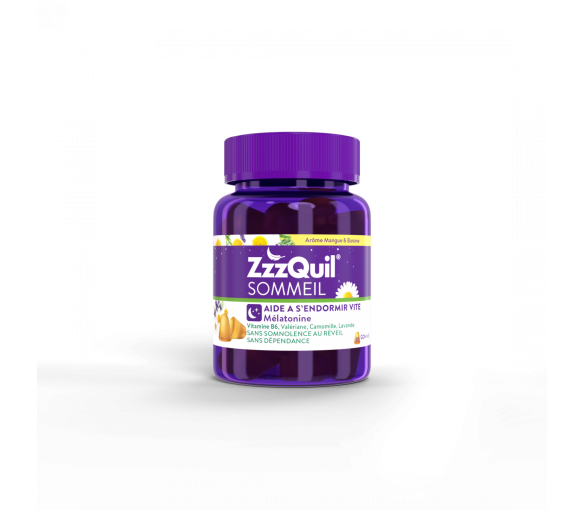 ZzzQuil Schlaf Mango-Banane Aroma - Box mit 30 Gummis - image 1