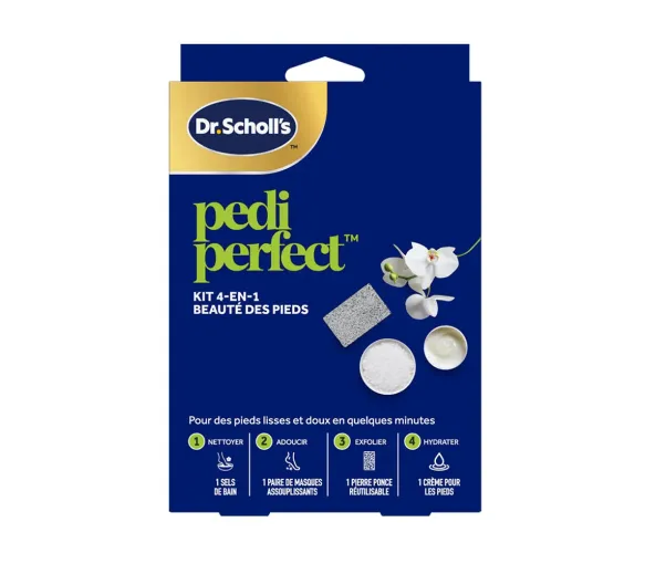 Pedi Perfect Set 4 in 1 Fußschönheit Scholl - Set mit 5 Produkten - image 1