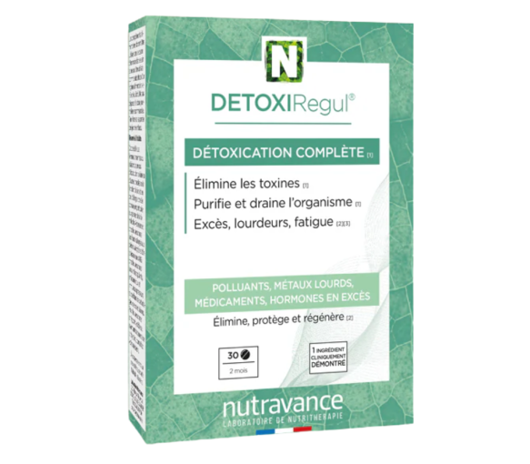 DETOXIRegul Nutravance - Packung mit 30 Tabletten - image 1