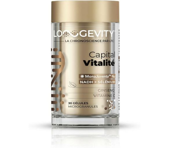 Langlebigkeit Kapital Vitalität Die 3 Eichen - Dose mit 30 Kapseln - image 1