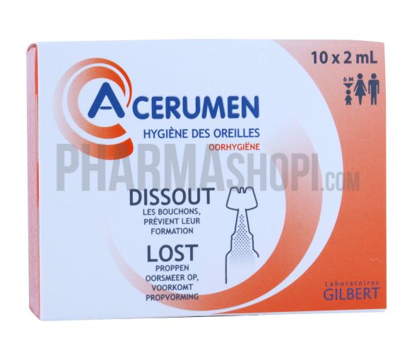 Acerumen Ohrhygiene Einzeldosis - 10 Dosen