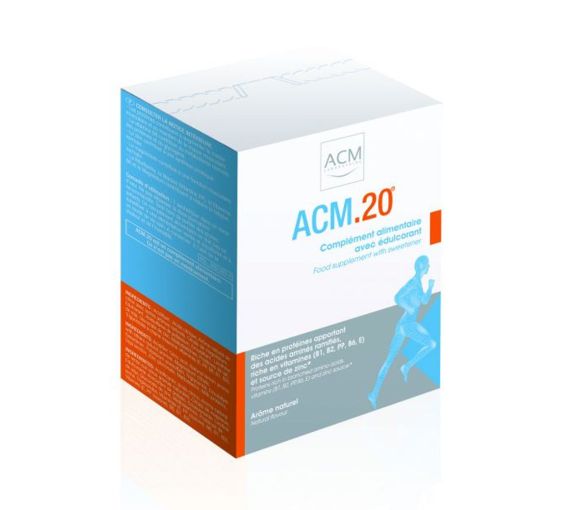 ACM 20 Nahrungsergänzungsmittel ACM - Packung mit 10 Beuteln